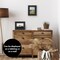 Americanflat Rustic Picture Frame - Modern Photo Frame for Unique Farmhouse Look - Polished Glass Cover - Hanging Hardware with Horizontal and Vertical Display - Includes Easel